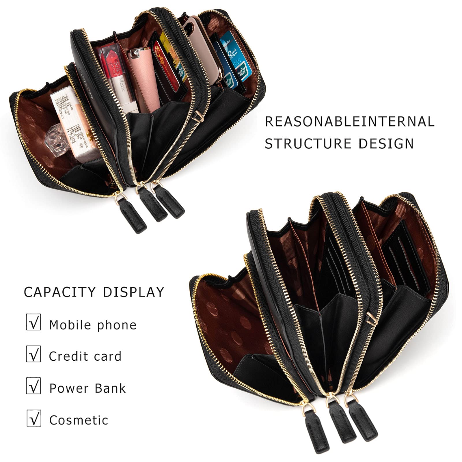 Personalized Color Small Crossbody Cell Phone Bag