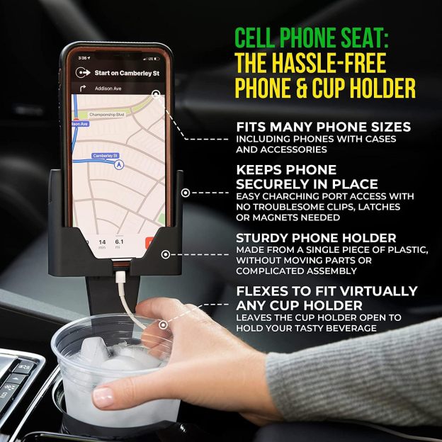 Multi-function Phone Seat– Phone & Cup Holder | OFCase091