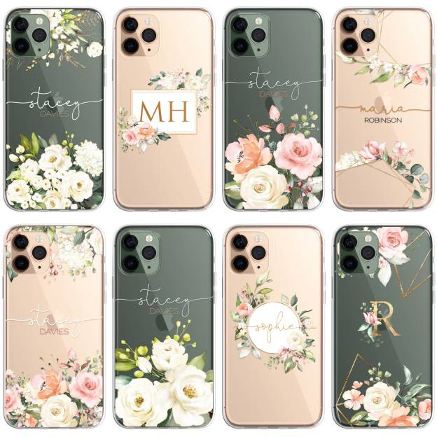 Personalized Floral Phone Cover Case | OFCase104