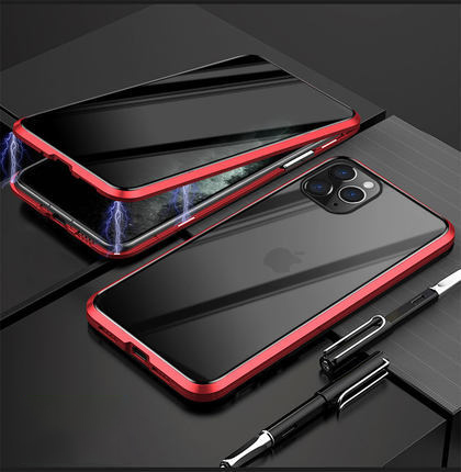 Magnetic Double-Sided Privacy Protection iPhone Case | OFCase108