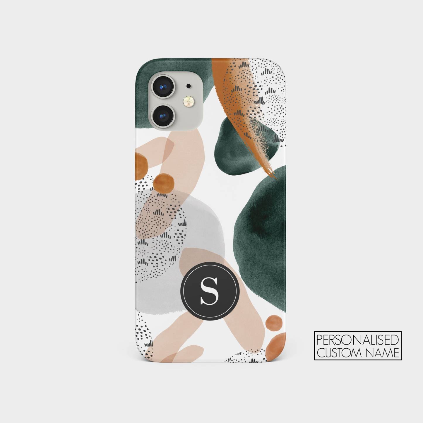 Personalised Aesthetic Earthy Tones Phone Cover Case | OFCase098