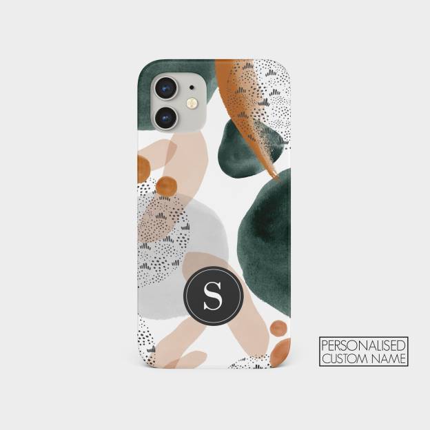 Personalised Aesthetic Earthy Tones Phone Cover Case | OFCase098