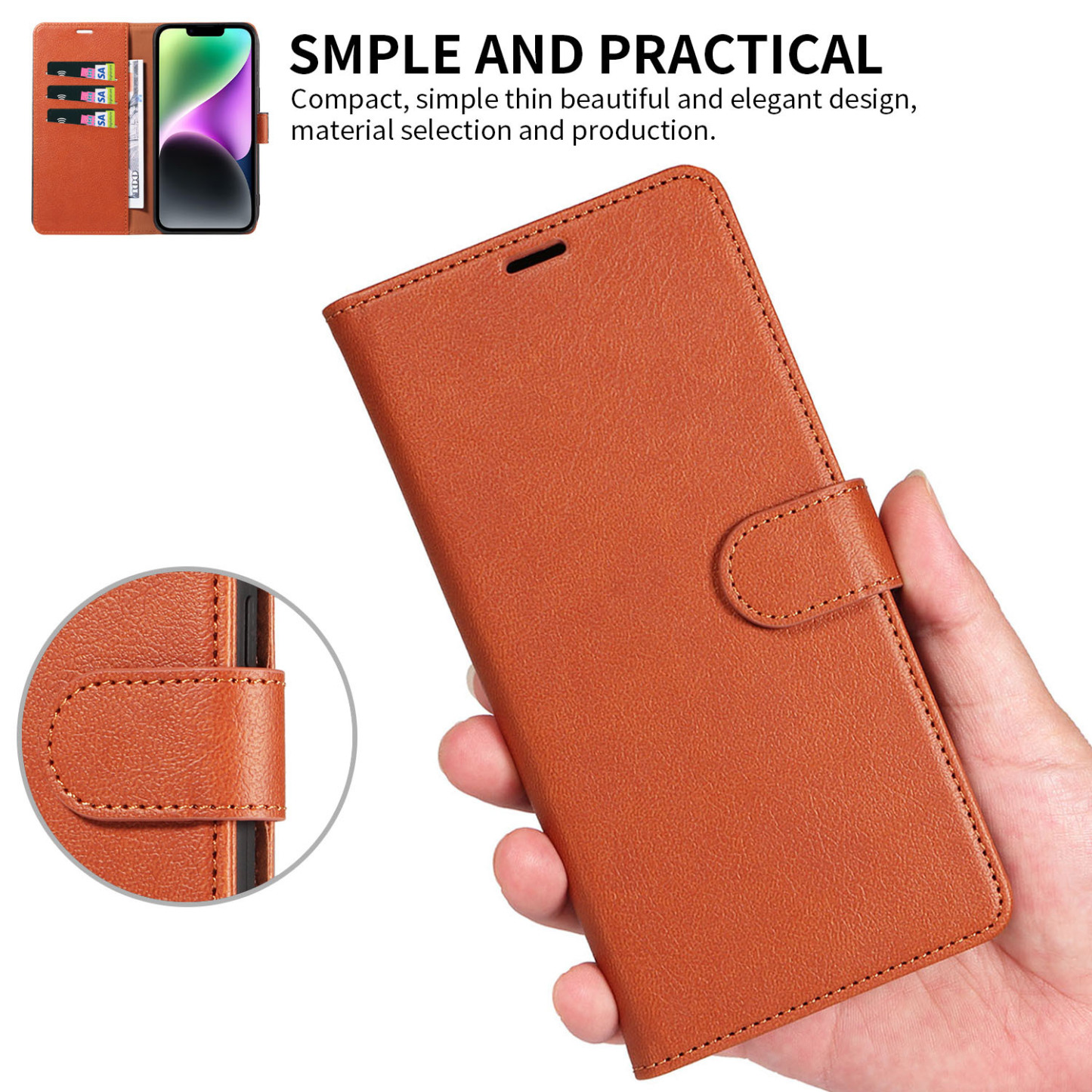 Personalised Monogram Card Holder Phone Case | OFCase115