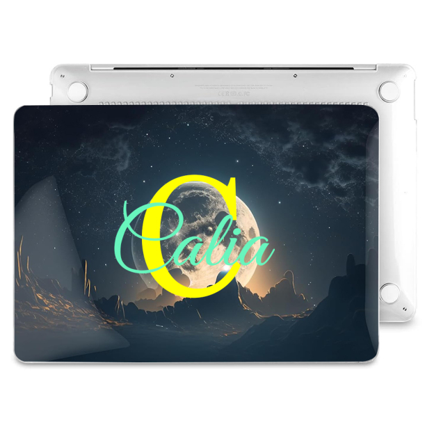 Personalized Monogrammed Hard Shell Laptop Case | OFPad03