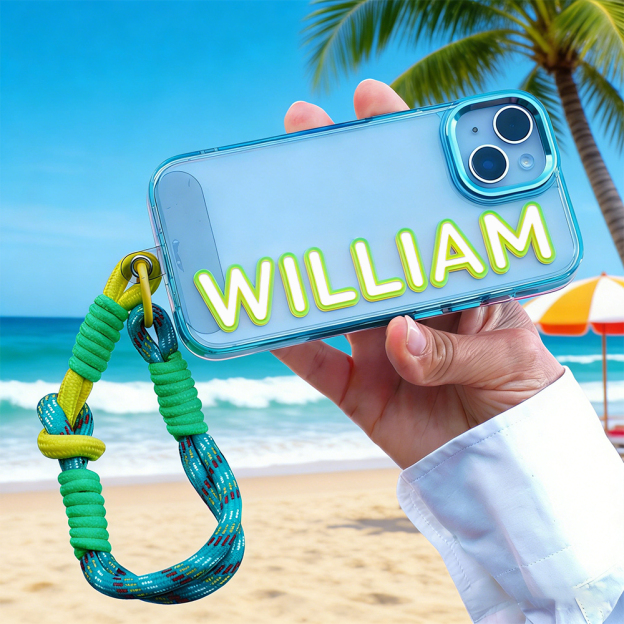 Personalized Name Clear Phone Case for iPhone & Samsung Phone | OFCase160