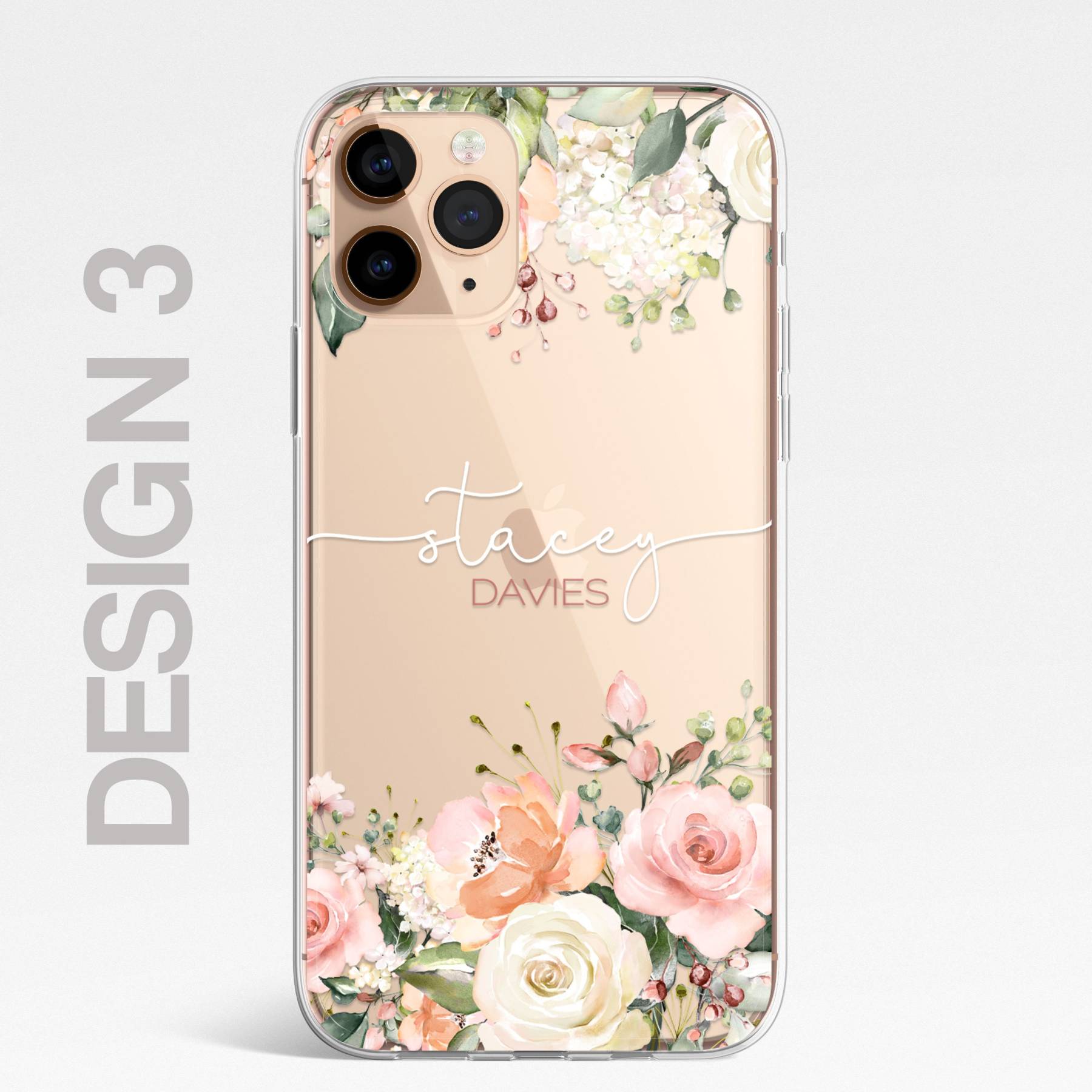 Personalized Floral Phone Cover Case | OFCase104