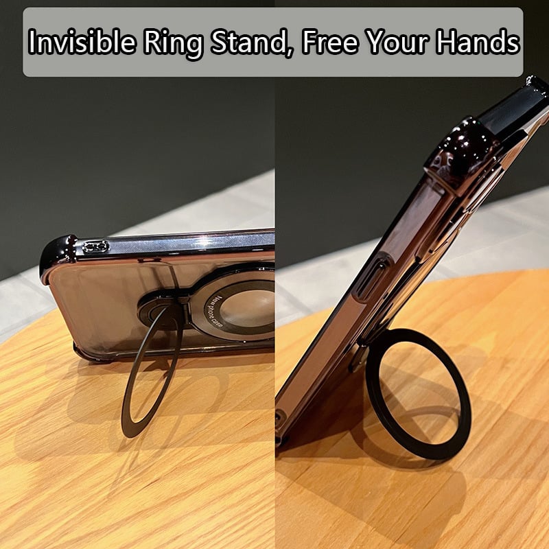 Airbag Anti-fall iPhone Case with Invisible Ring Stand | OFCase109