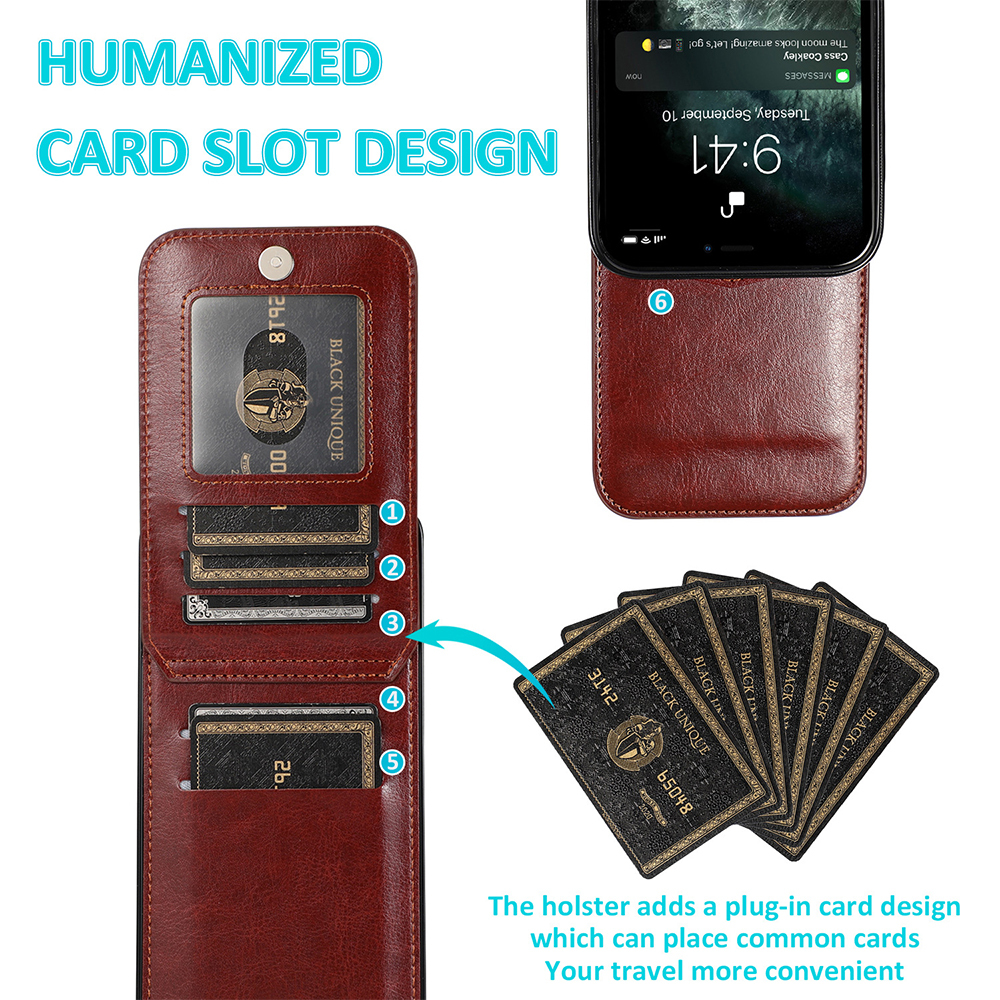 Personalised Monogram Leather Detachable Wallet Phone Case | OFCase138