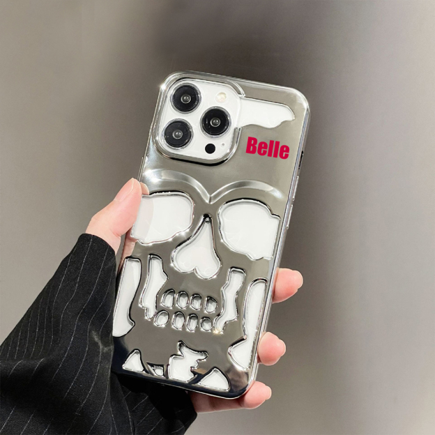 Personalized Name Skull Phone Case for iPhone | OFCase151