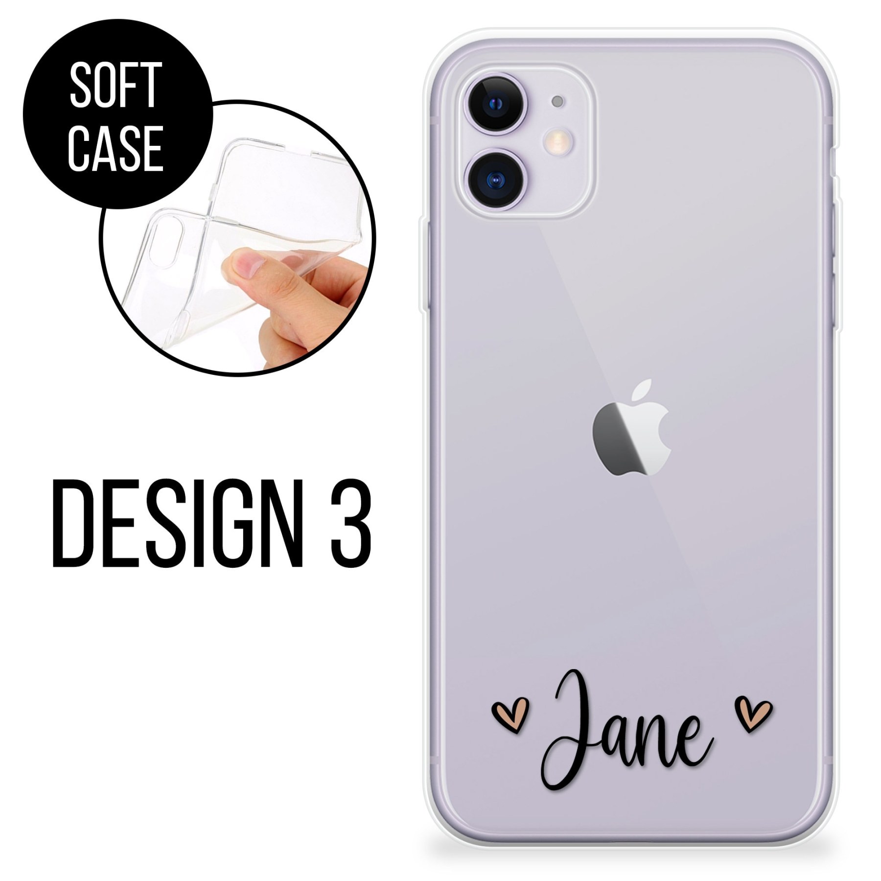 Personalized initials Phone Cover Case | OFCase103