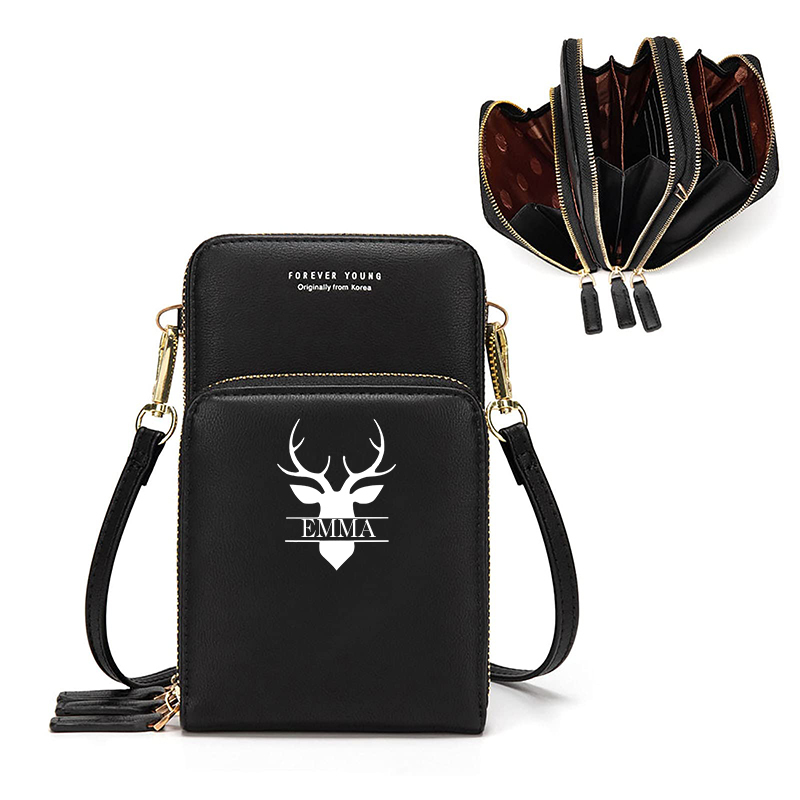 Personalized Color Small Crossbody Cell Phone Bag