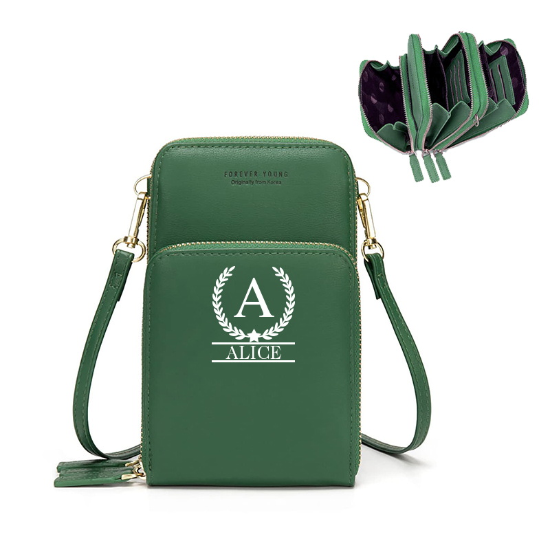 Personalized Color Small Crossbody Cell Phone Bag