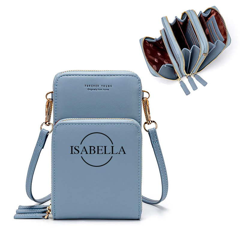 Personalized Color Small Crossbody Cell Phone Bag