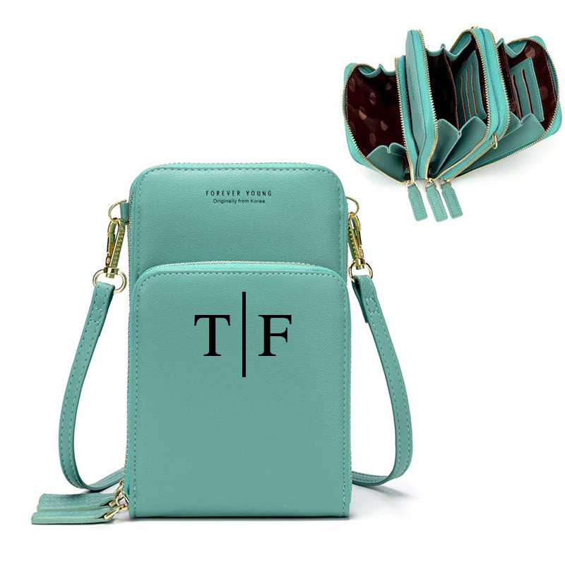 Personalized Color Small Crossbody Cell Phone Bag