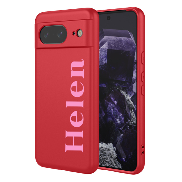 Personalised Monogram Silicone Phone Case for Google Pixel | OFCase157