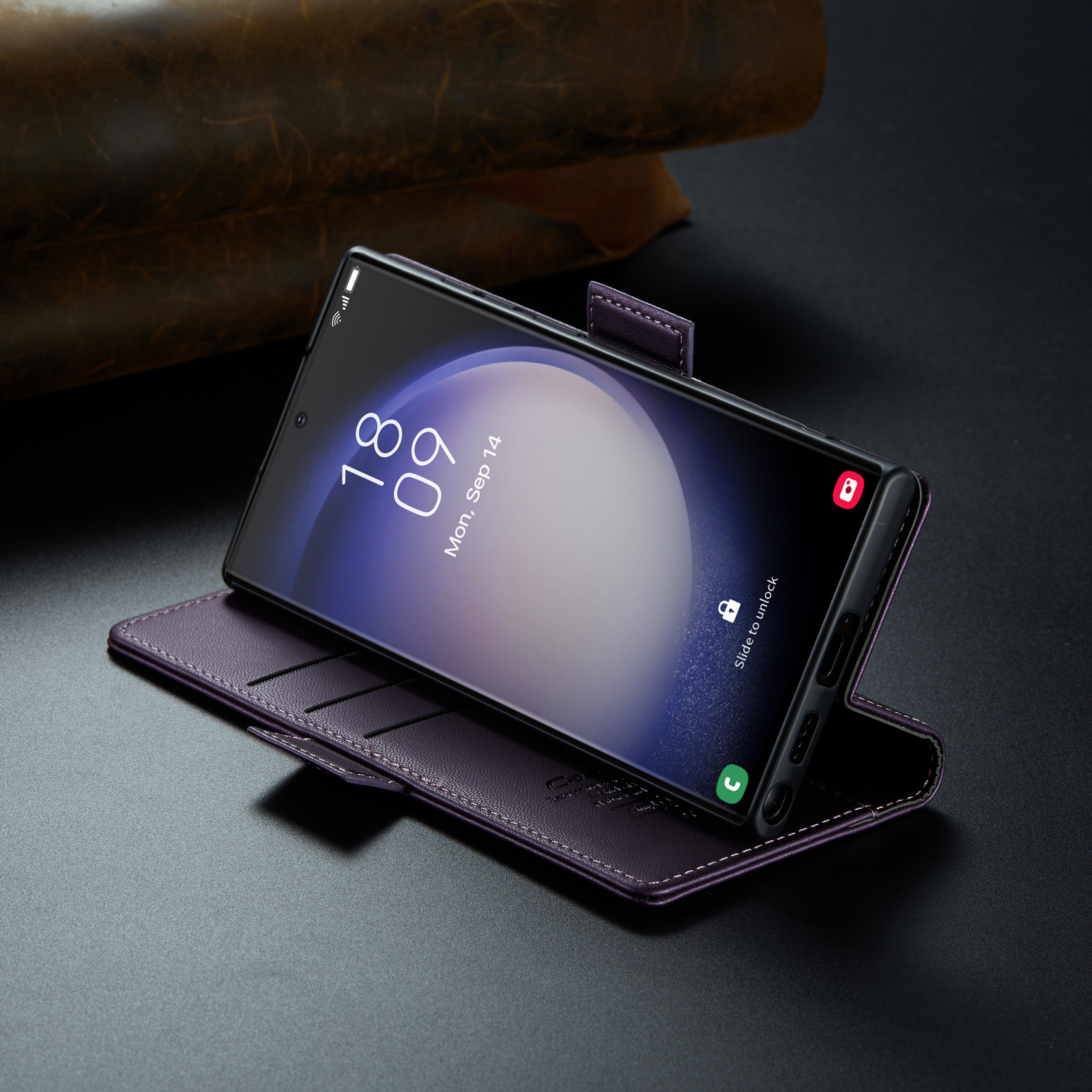 Personalised Monogram Magnetic Card Holder Wallet Phone Case for iPhone & Samsung & Google Pixel | OFCase154