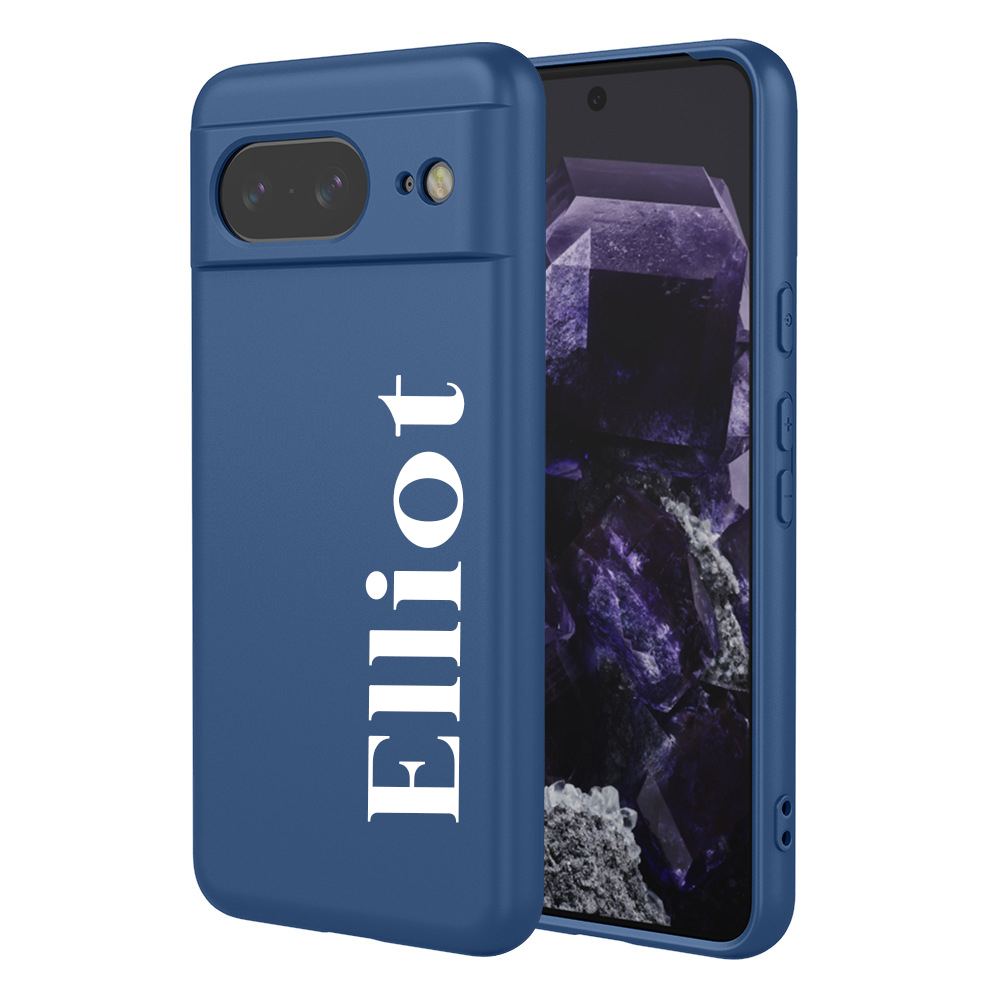 Personalised Monogram Silicone Phone Case for Google Pixel | OFCase157