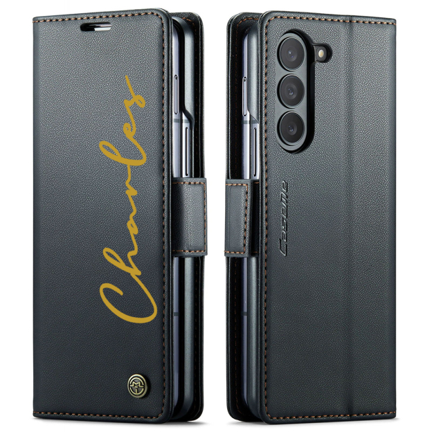 Personalised Monogram Magnetic Card Holder Wallet Phone Case for iPhone & Samsung & Google Pixel | OFCase154