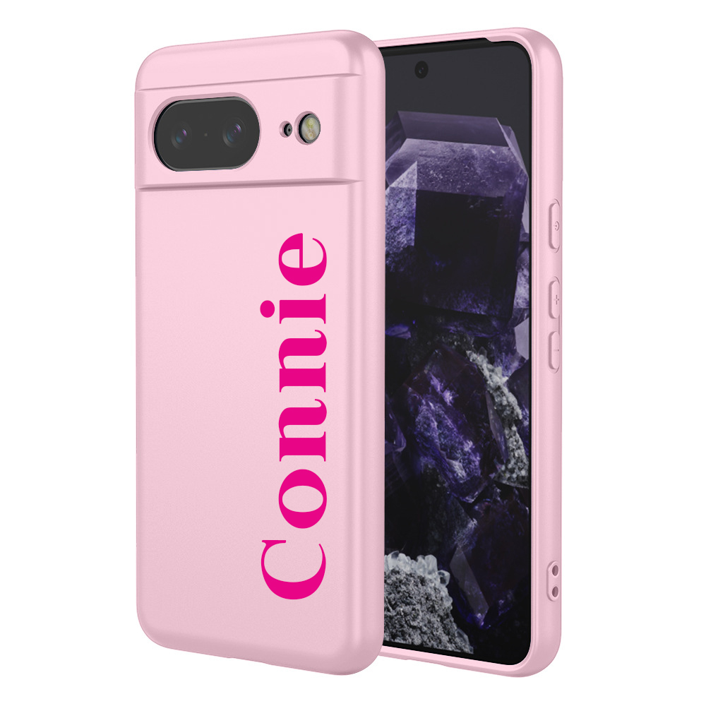 Personalised Monogram Silicone Phone Case for Google Pixel | OFCase157