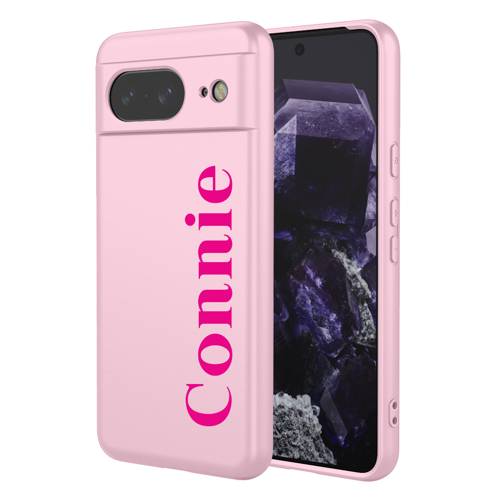 Personalised Monogram Silicone Phone Case for Google Pixel | OFCase157