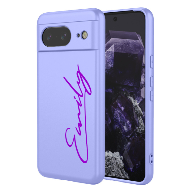 Personalised Monogram Silicone Phone Case for Google Pixel | OFCase157