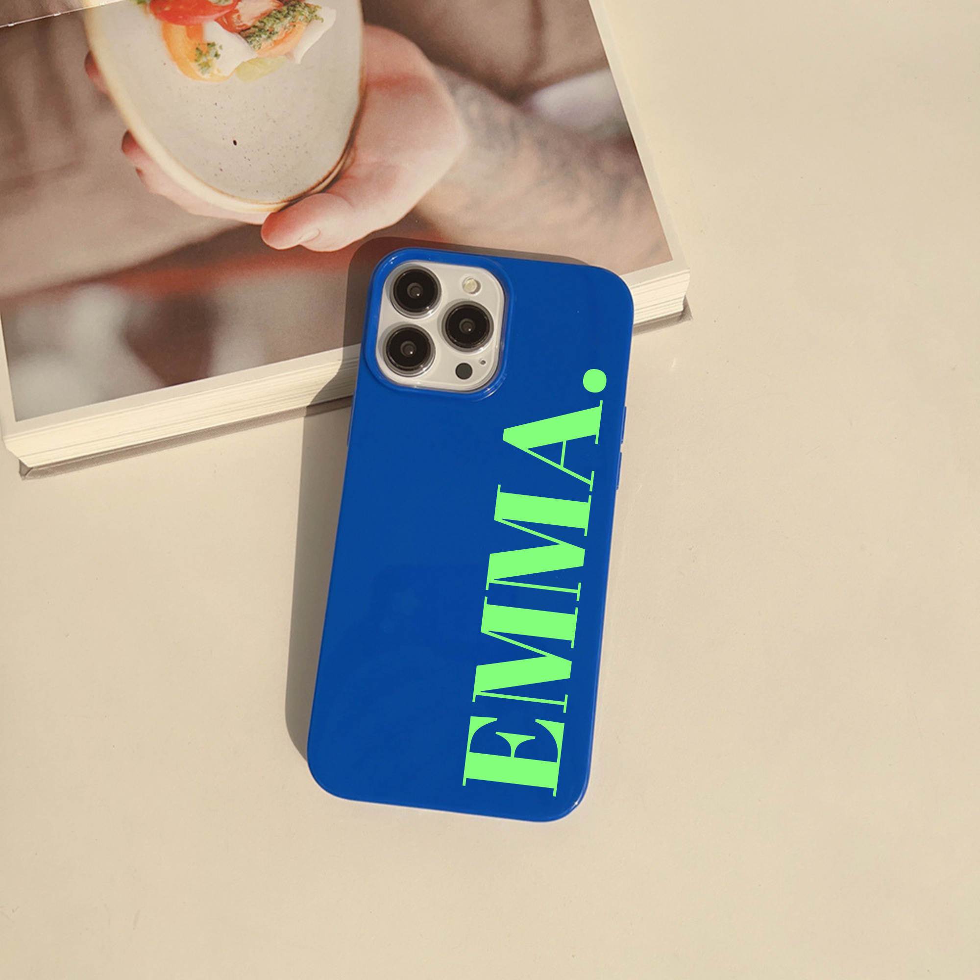 Personalised Name Color Phone Cover Case | OFCase112