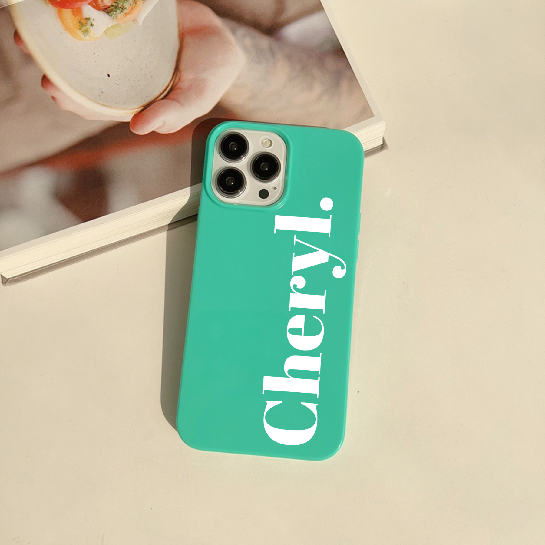 Personalised Name Color Phone Cover Case | OFCase112