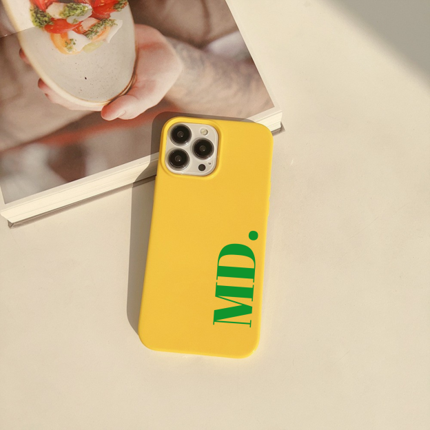 Personalised Name Color Phone Cover Case | OFCase112