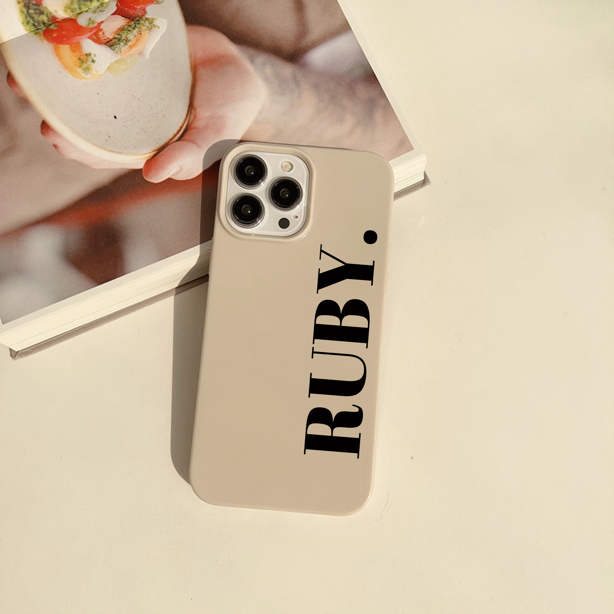 Personalised Name Color Phone Cover Case | OFCase112