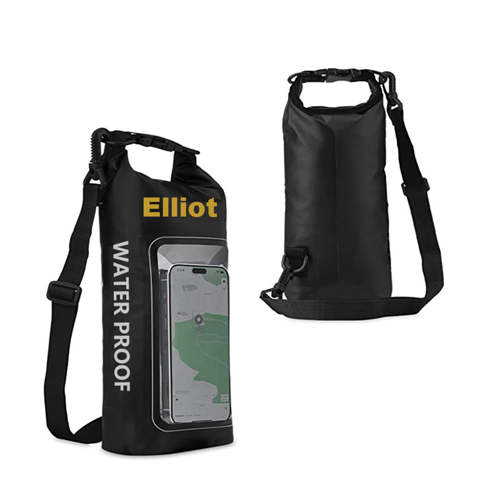 Personalized 2L Waterproof Phone Bag Backpack with Integrated Clear Phone Pouch | OFBag07