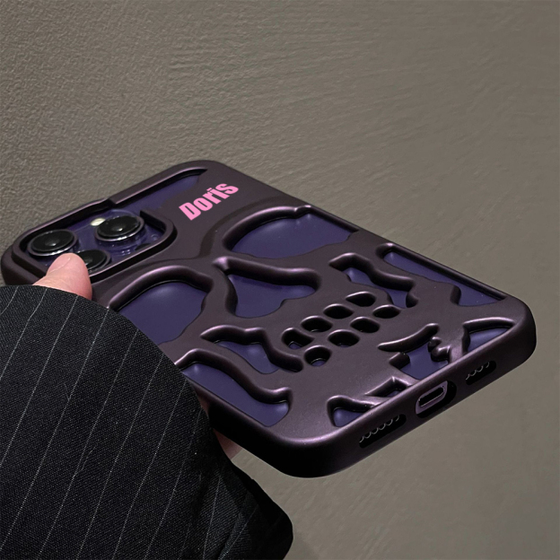 Personalized Name Skull Phone Case for iPhone | OFCase151