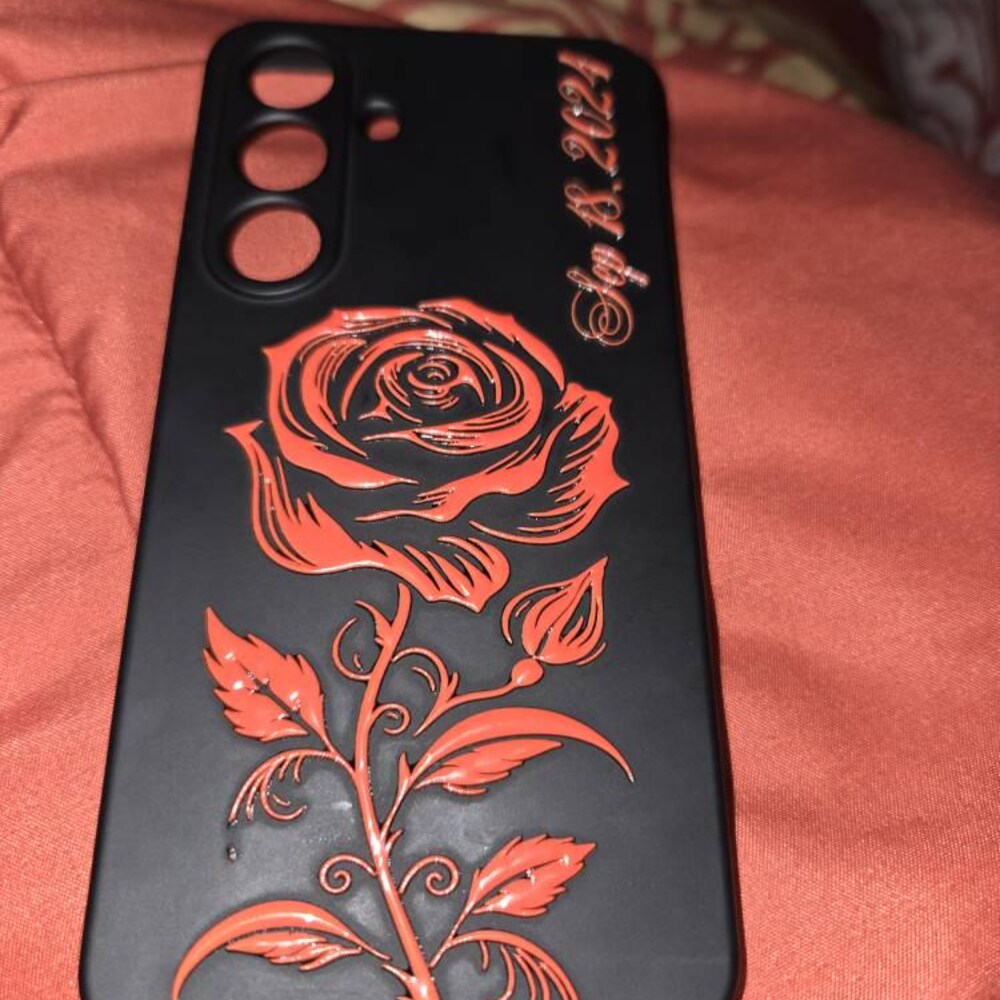 Personalised Monogram Silicone Phone Cover Case For iPhone & Samsung | OFCase161