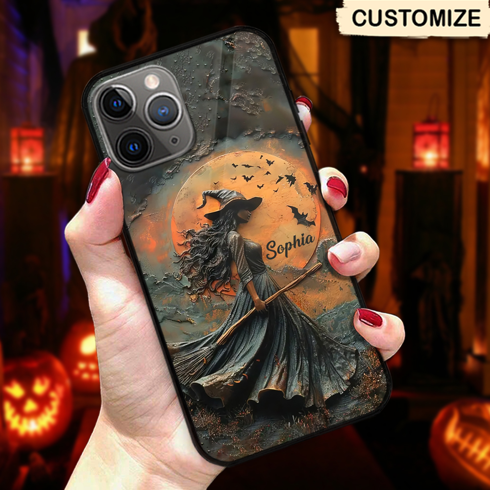 Personalized Name Witch Phone Case | OFCase134