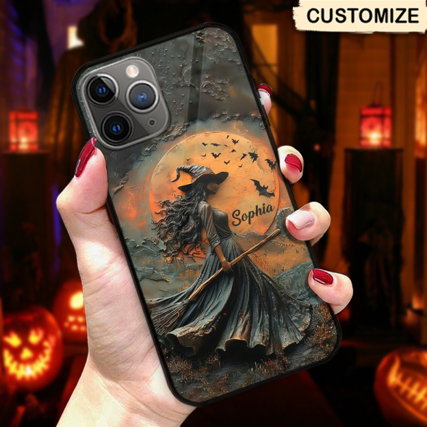 Personalized Name Witch Phone Case | OFCase134