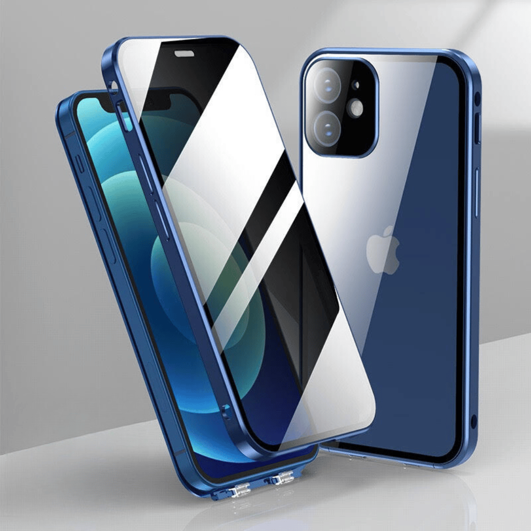 Magnetic Double-Sided Privacy Protection iPhone Case | OFCase108