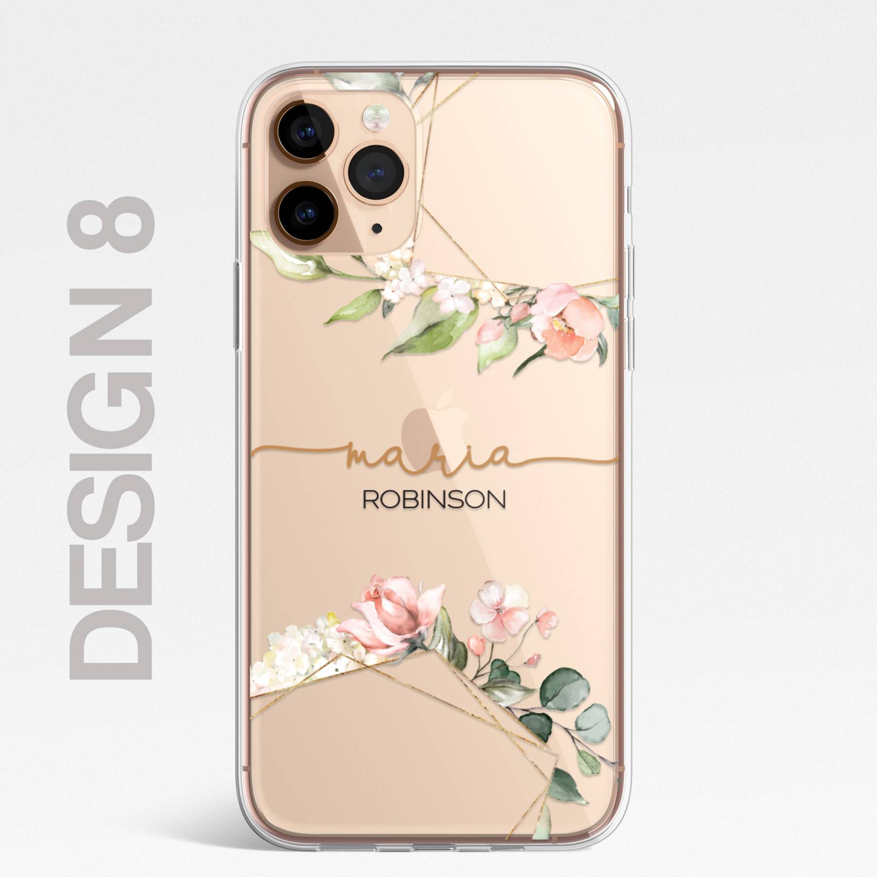 Personalized Floral Phone Cover Case | OFCase104