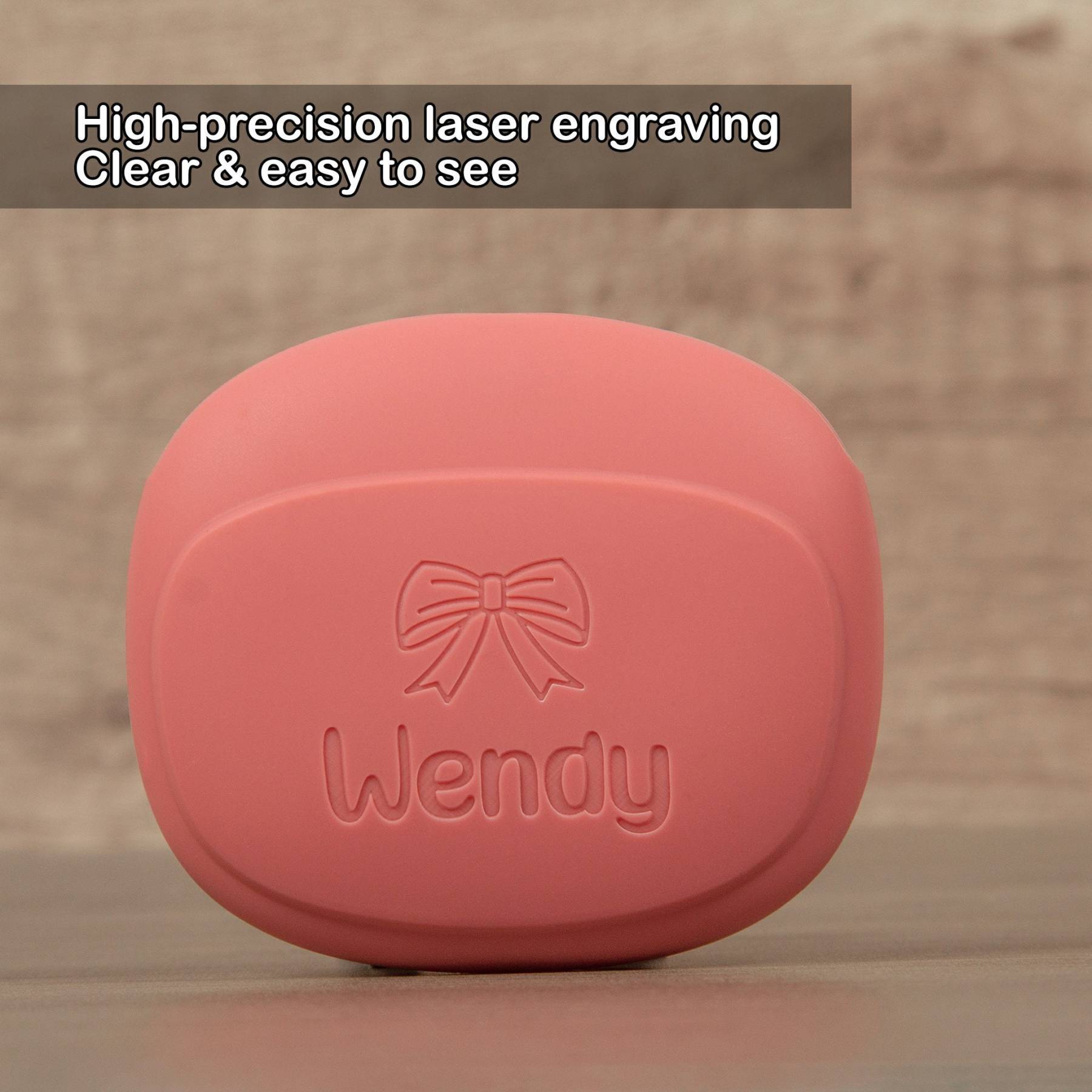 Personalized Engraved Silicone Storage Pouch | OFBag08