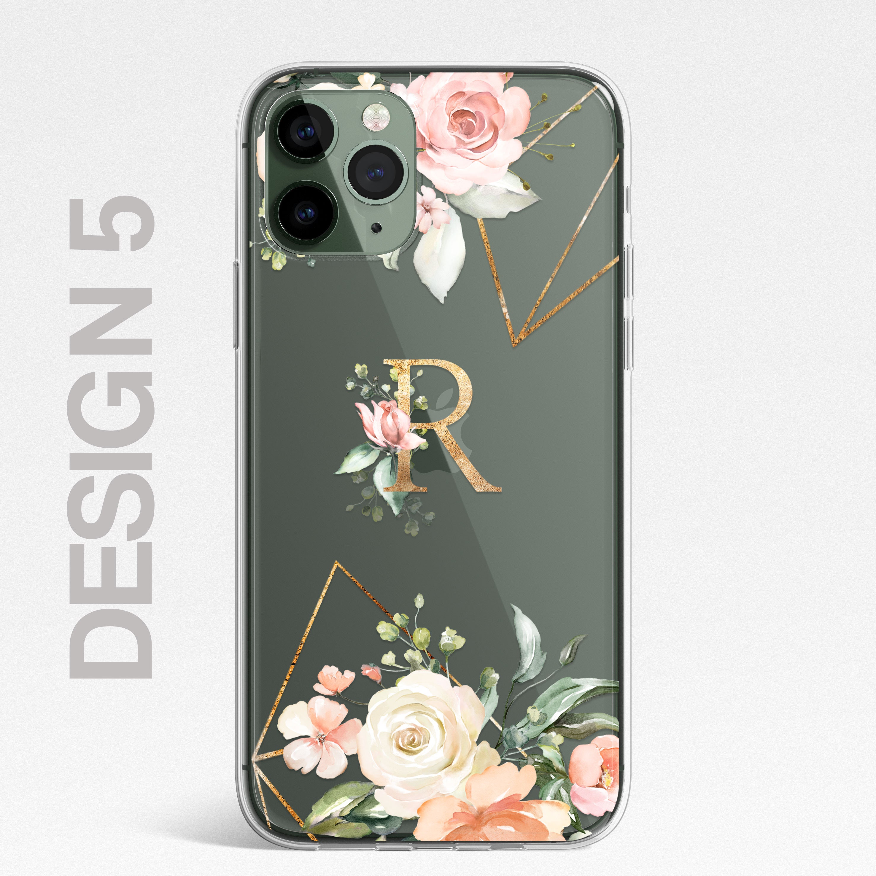 Personalized Floral Phone Cover Case | OFCase104