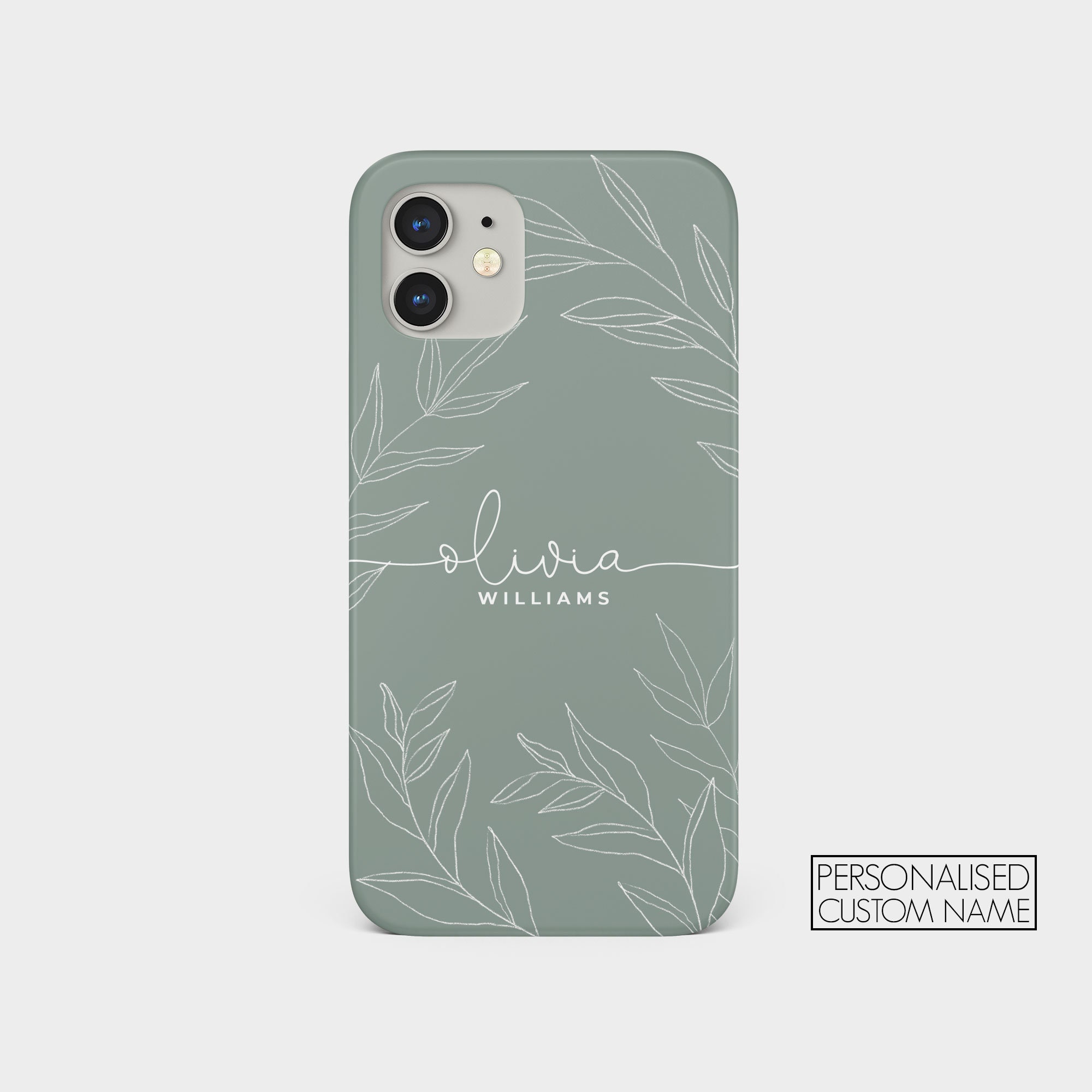 Personalised Aesthetic Earthy Tones Phone Cover Case | OFCase098