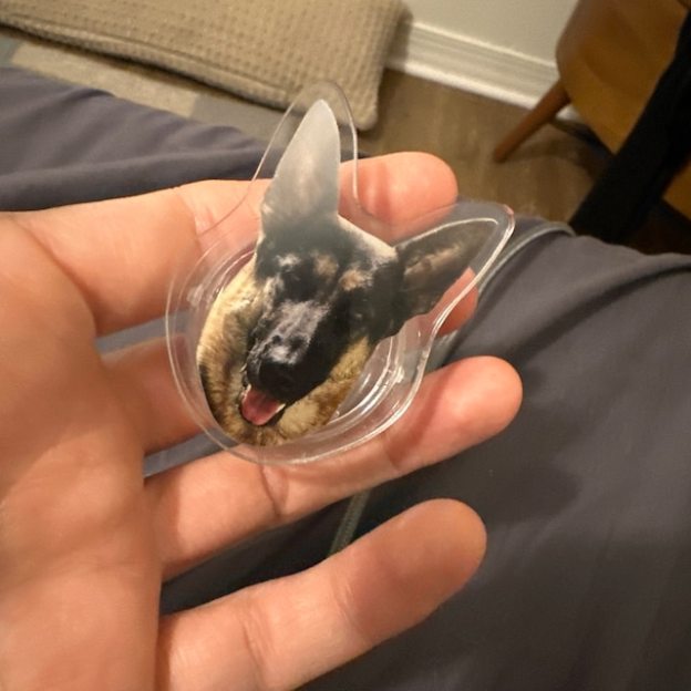 Personalized Cute Profile Photo Phone Grip | OFStand04