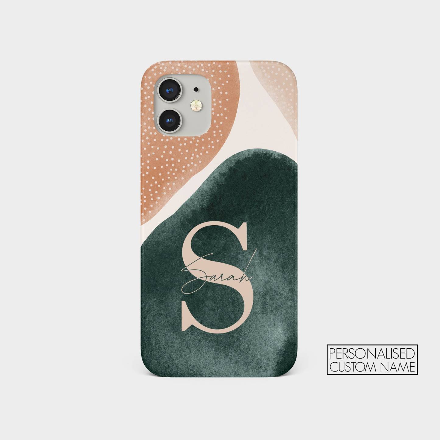 Personalised Aesthetic Earthy Tones Phone Cover Case | OFCase098