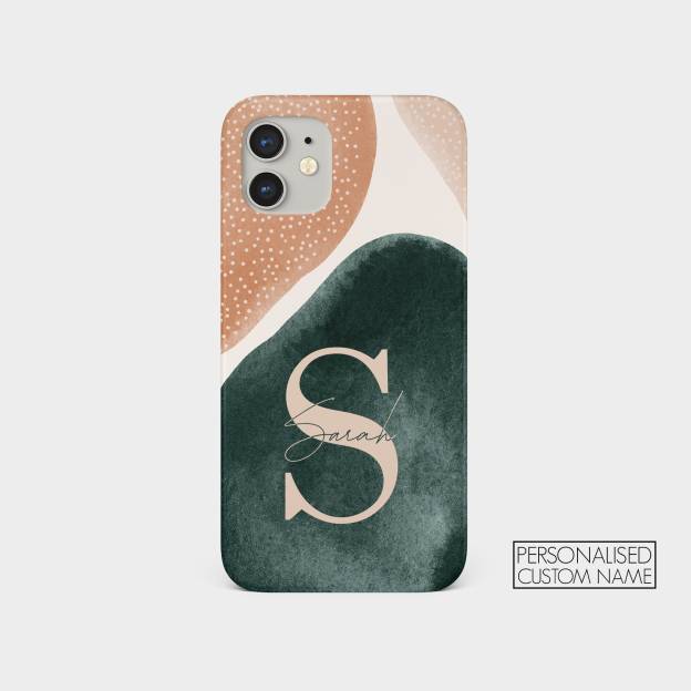 Personalised Aesthetic Earthy Tones Phone Cover Case | OFCase098