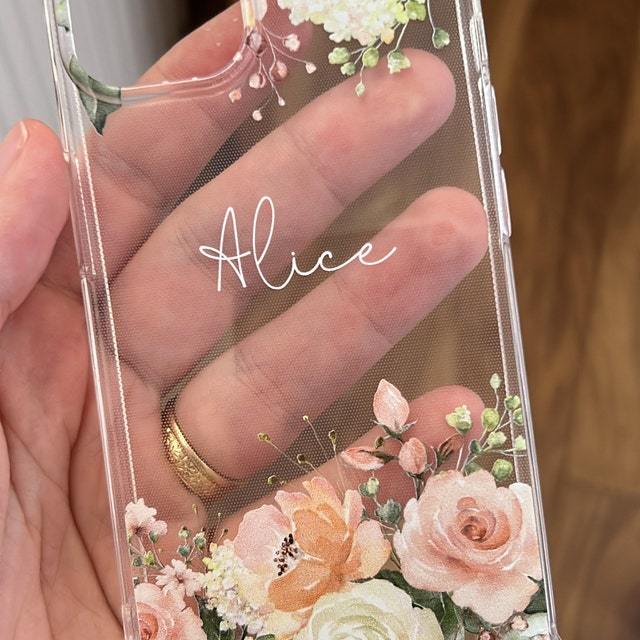 Personalized Floral Phone Cover Case | OFCase104
