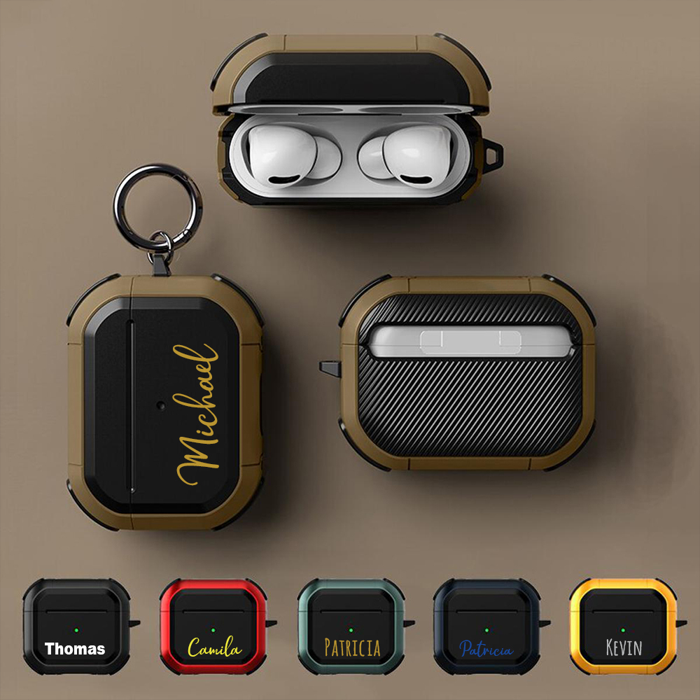 Personalized Wireless Shockproof Earphones Case | OFPod10