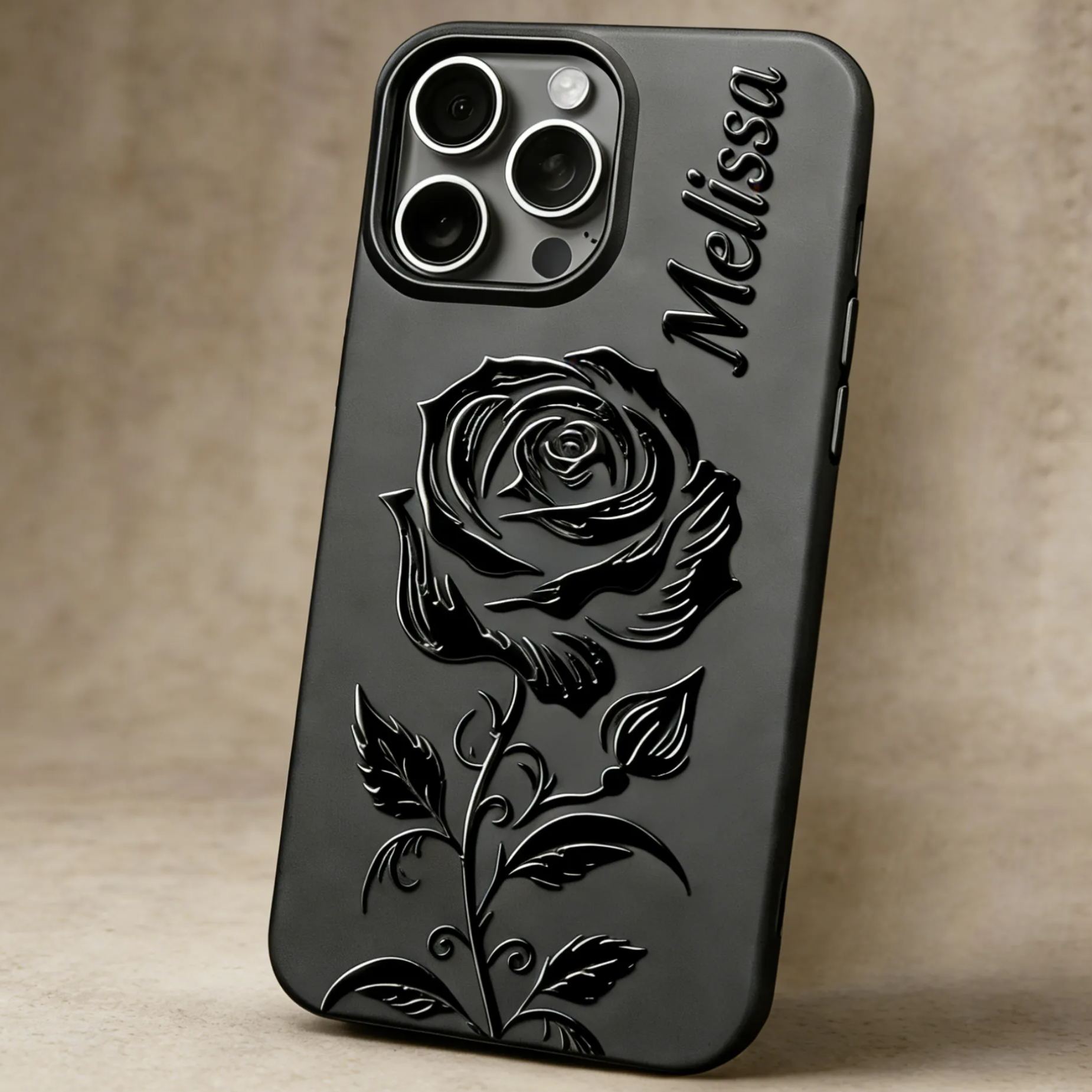 Personalised Monogram Silicone Phone Cover Case For iPhone & Samsung | OFCase161