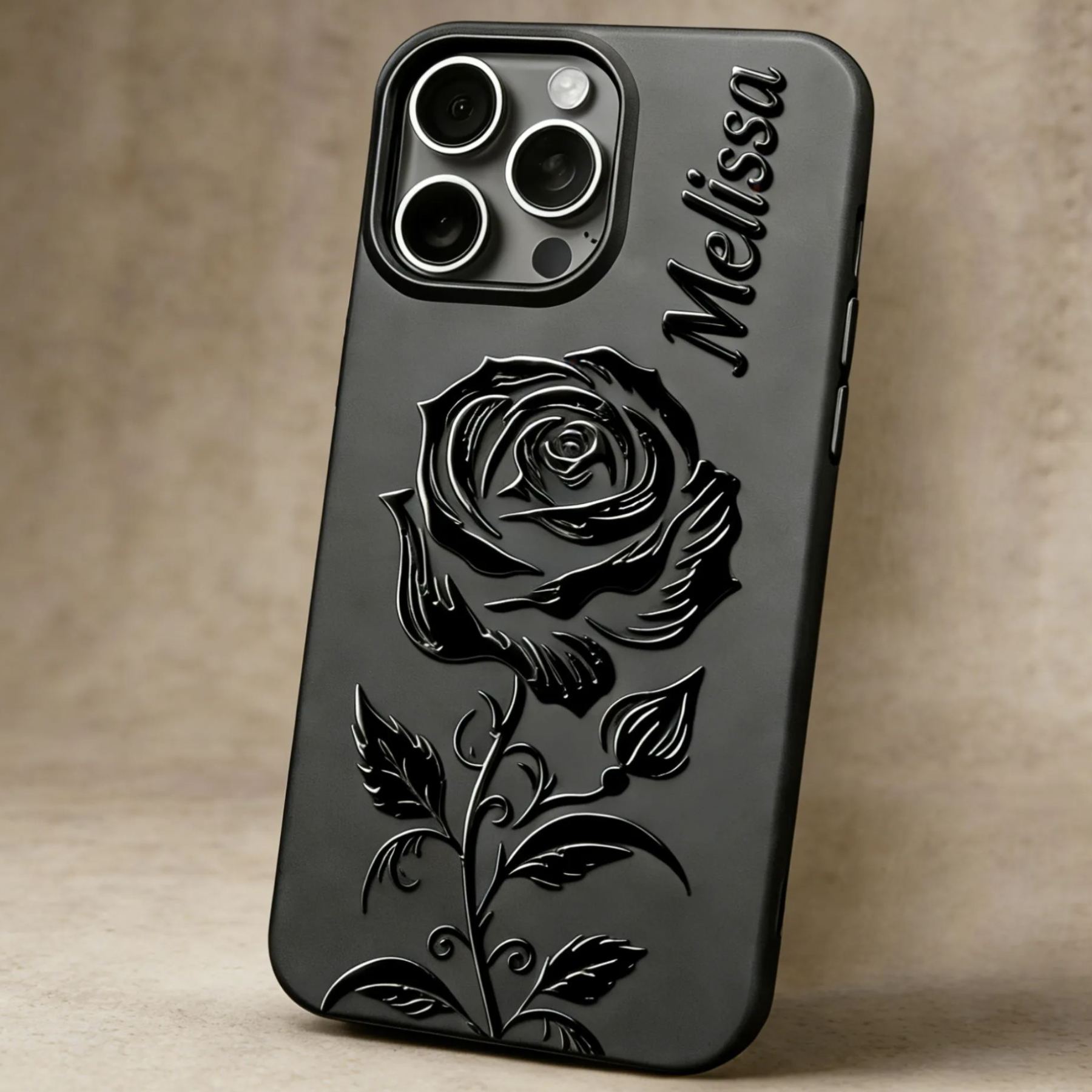 Personalised Monogram Silicone Phone Cover Case For iPhone & Samsung | OFCase161