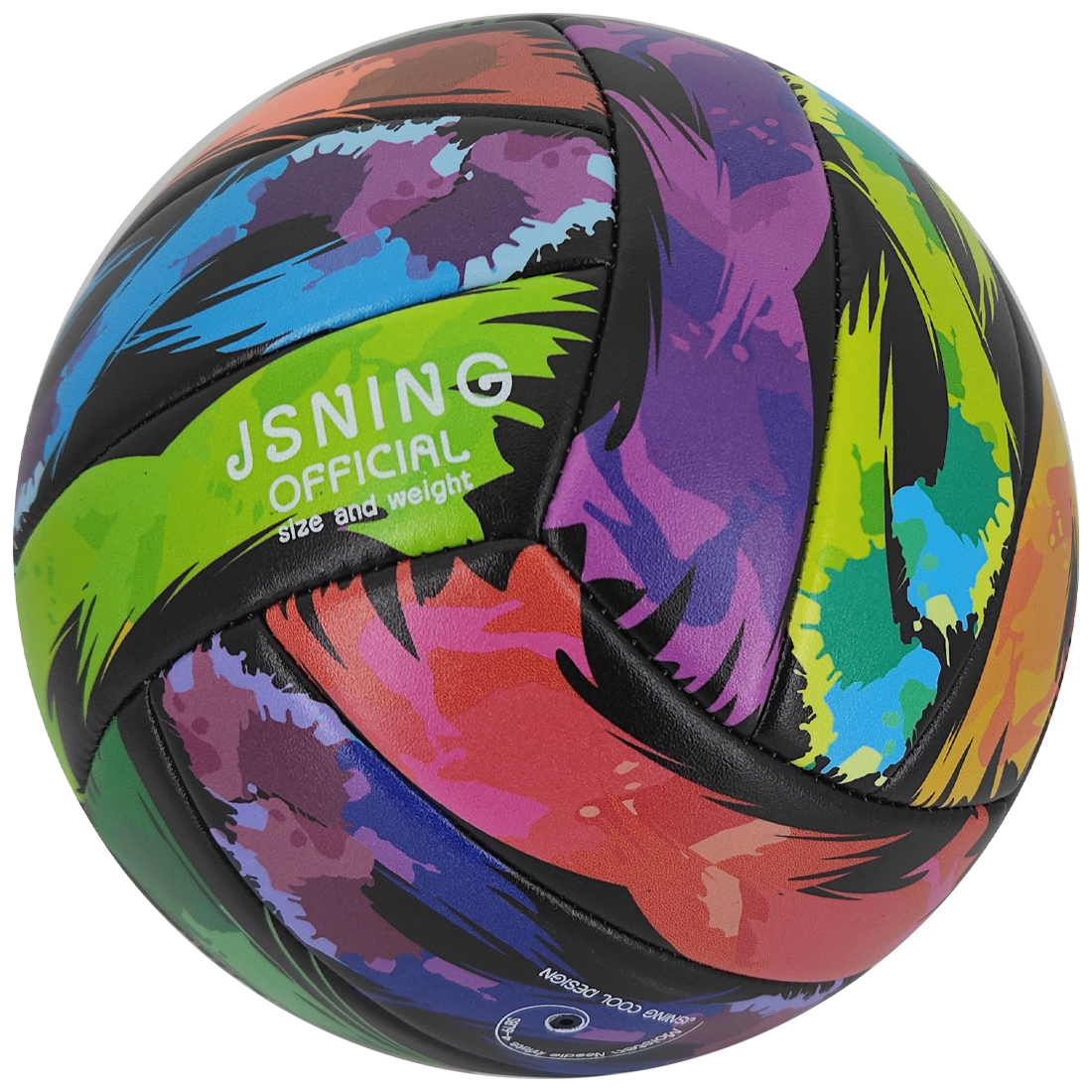 Graffiti Volleyball,Volleyball Soft Touch,Volley lite for Outdoor Indoor Beach Game,Official Size 5 Volleyball,Cool Cute Design