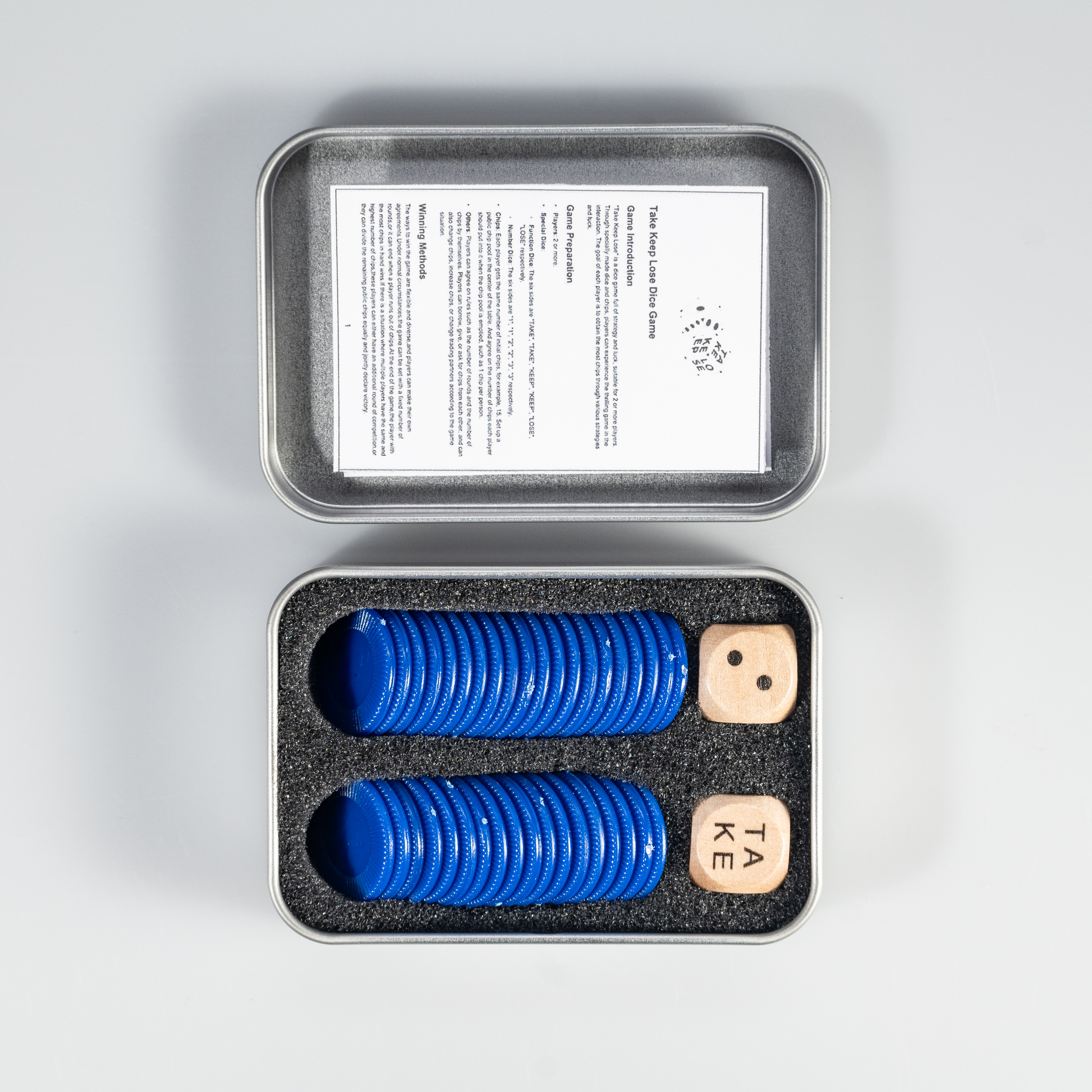 Take Keep Lose Dice Game