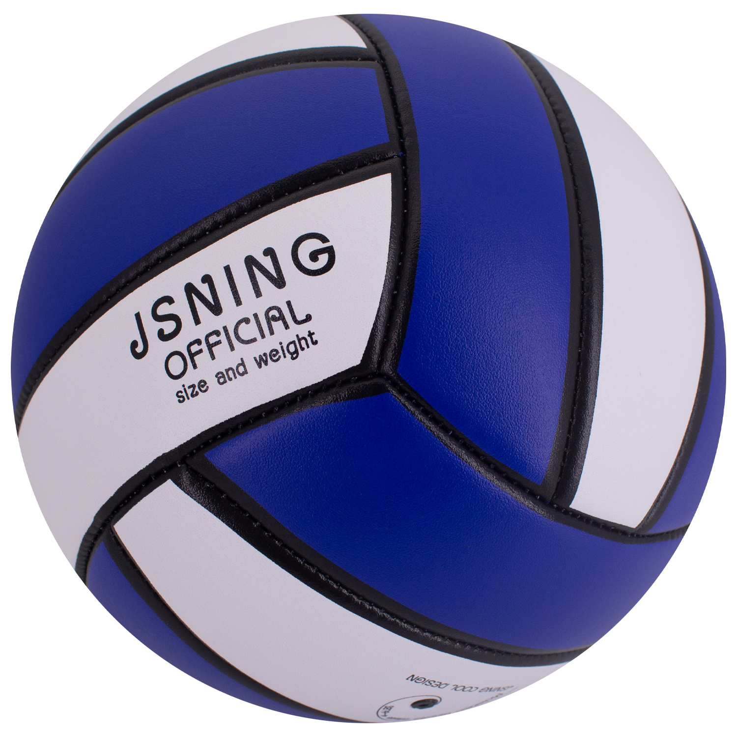 Darkblue Volleyball ，Classic Minimalist Design Volleyball Soft Touch for Outdoor Indoor Beach Game Official Size 5,Volley Lite Volleyball with Pump