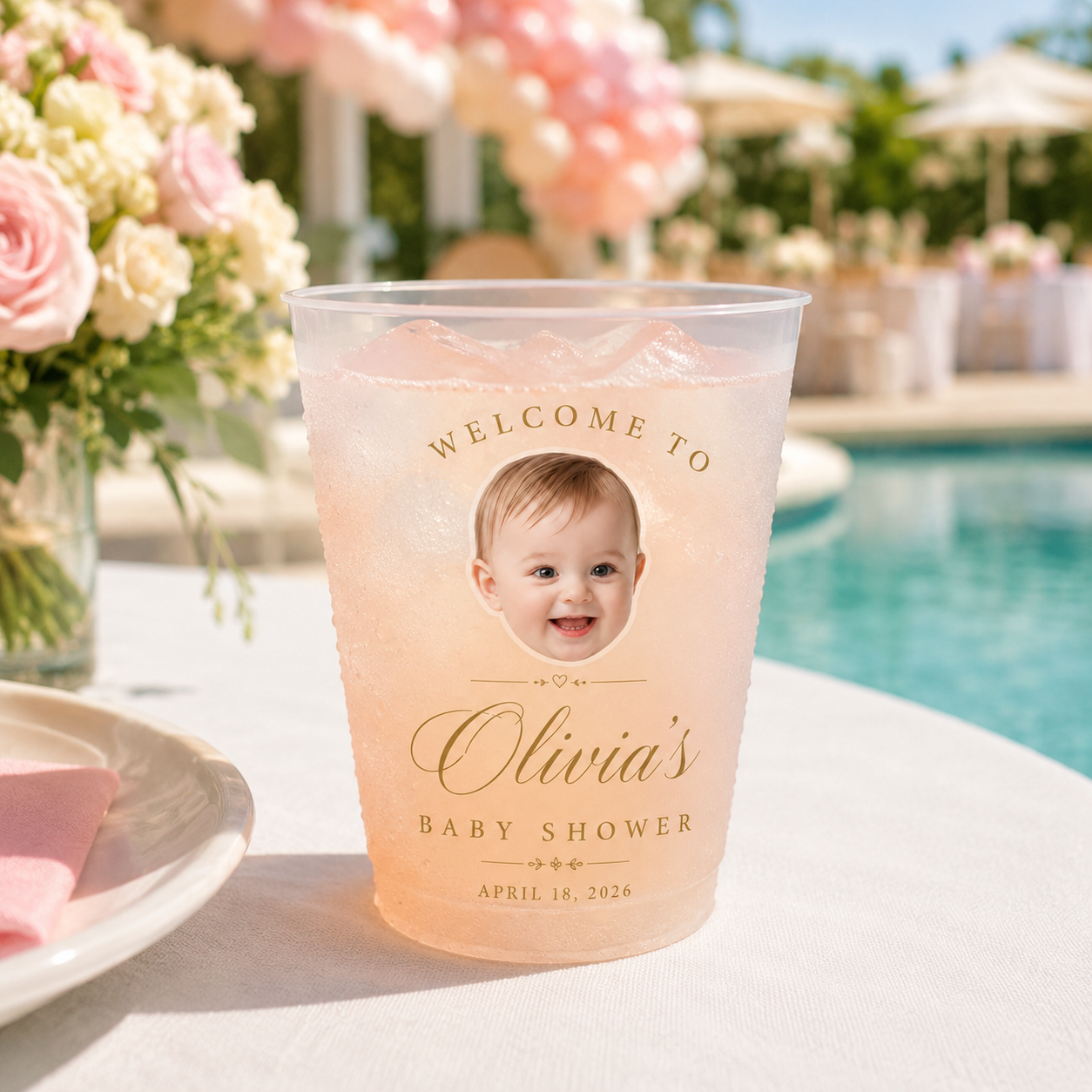 BABY SHOWER CUPS